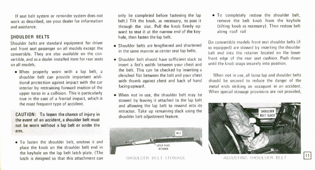 1973 Cadillac Owners Manual Page 53